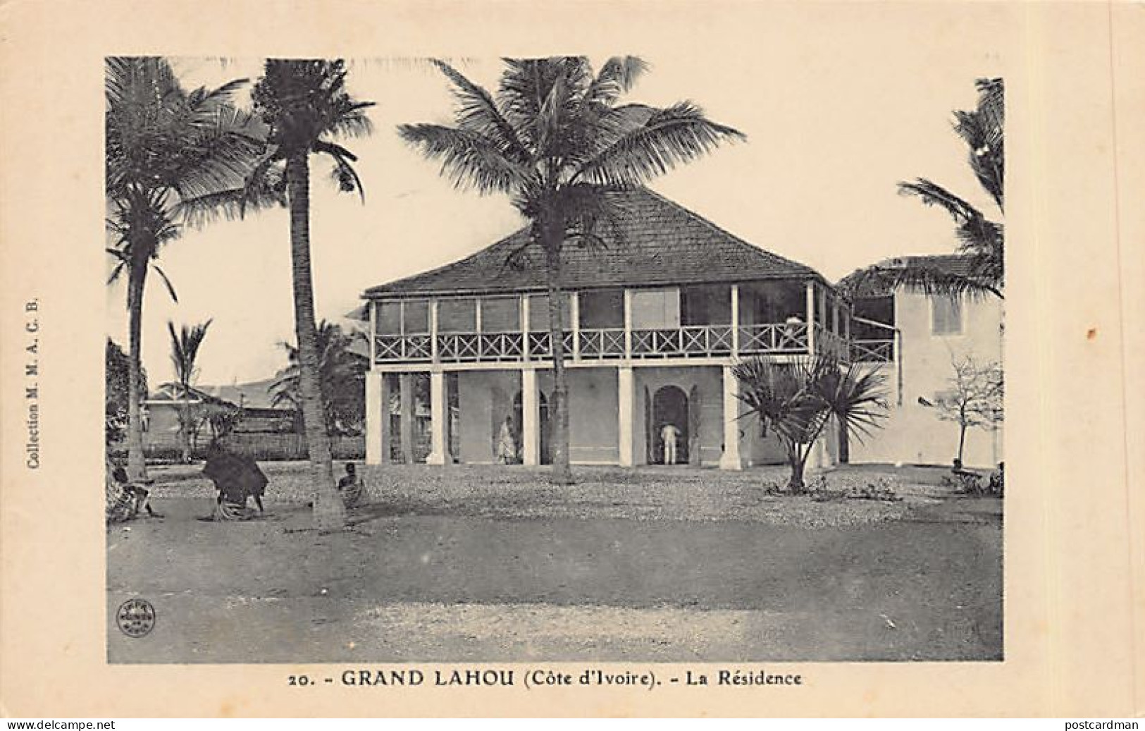 Côte D'Ivoire - GRAND LAHOU - La Résidence - Ed. M.M.A.C.B. 20 - Ivoorkust