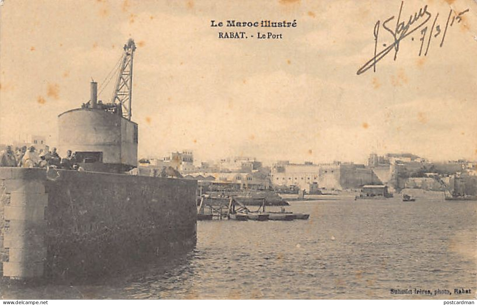 Maroc - RABAT - Le Port - Rabat