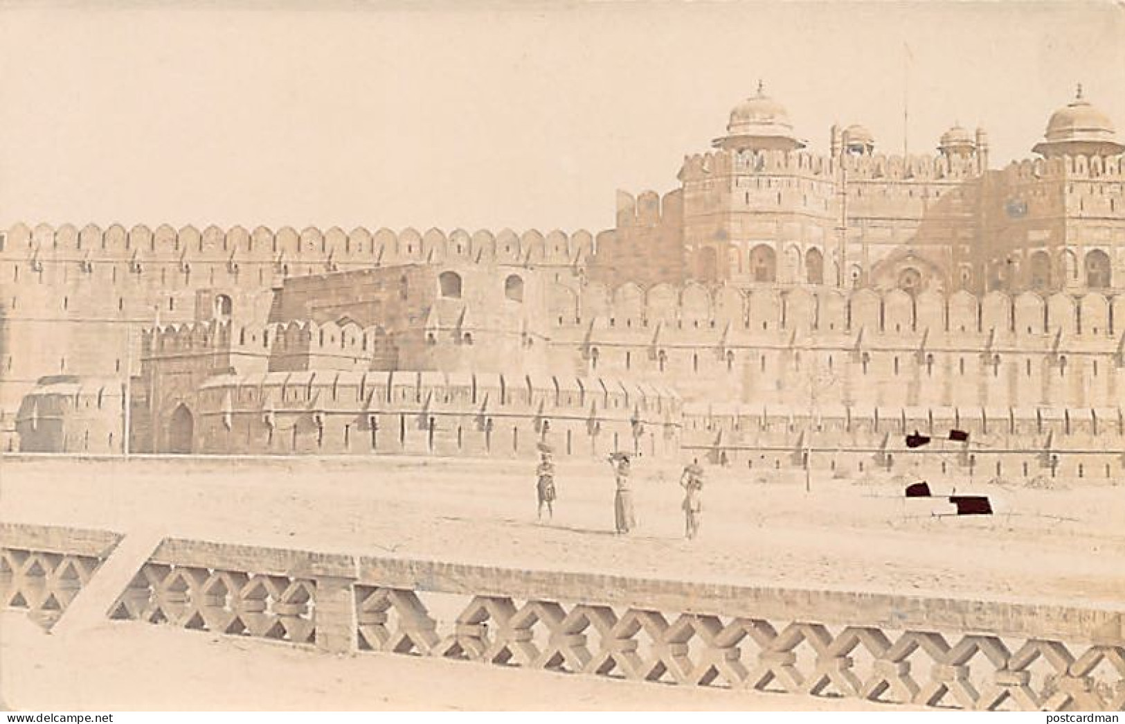 India - Fort Agra - REAL PHOTO - India