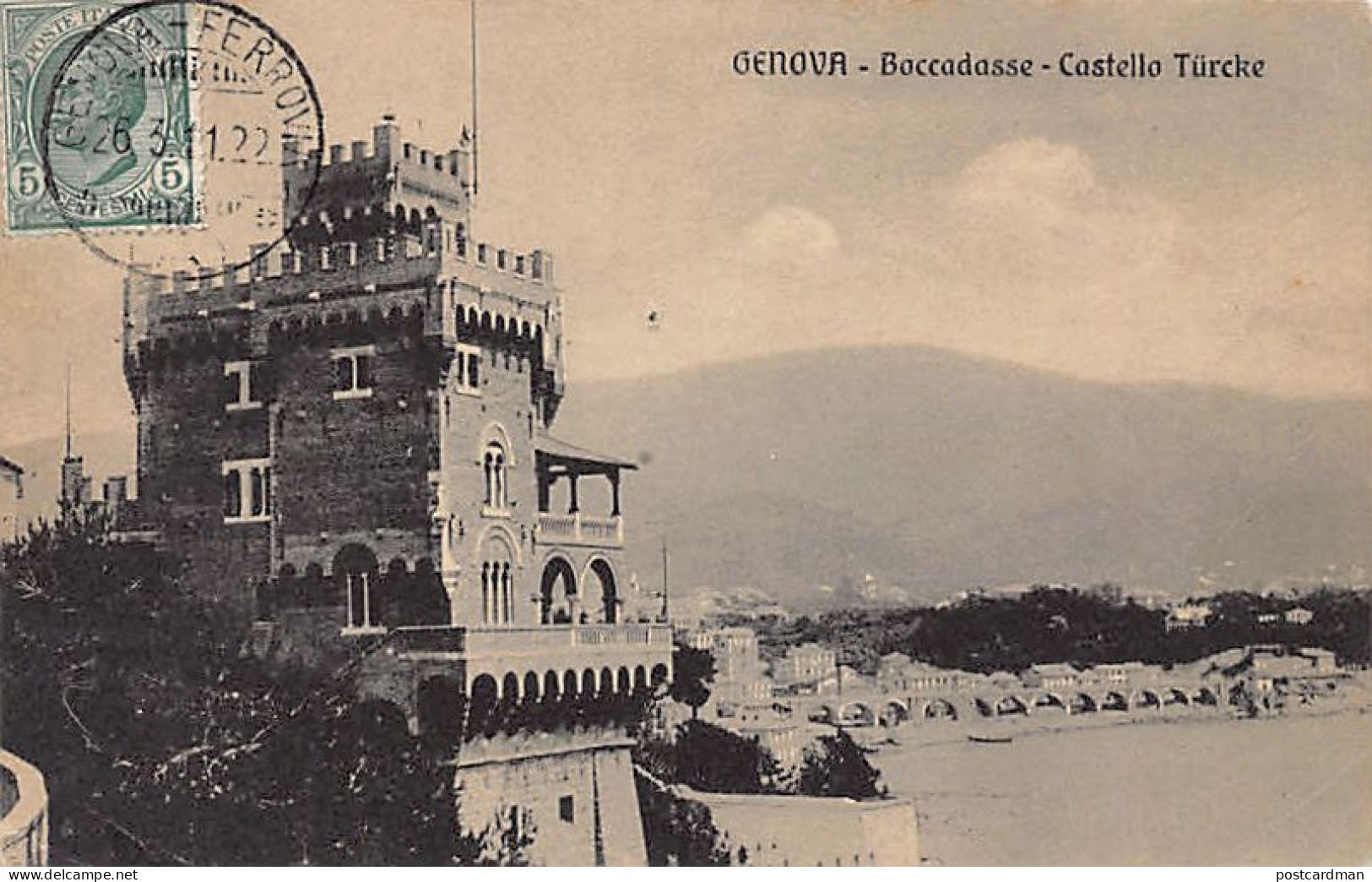 GENOVA - Boccadasse - Castello Türcke - Genova (Genoa)