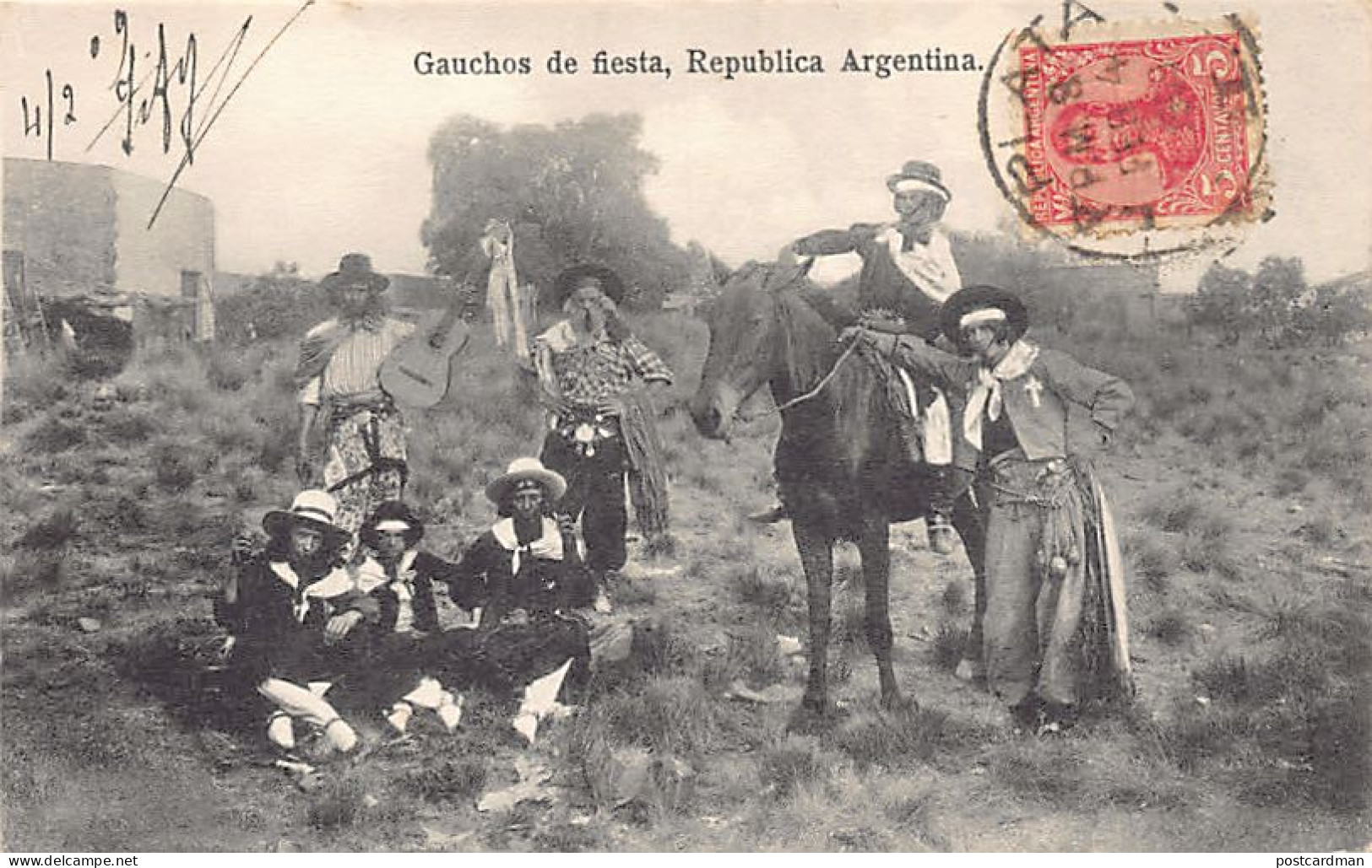 Argentina - Gauchos De Fiesta - Ed. Carmelo Ibarra 40 - Argentina