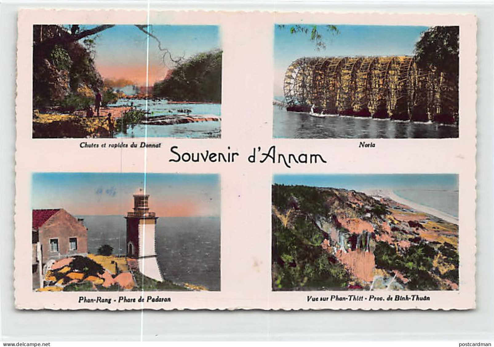 Viet-Nam - Souvenir D'Annam - Phan Rang Phare - Phan-Thiêt - Noria - Chutes Du Donnaï - Ed. P-C Paris 84 - Vietnam