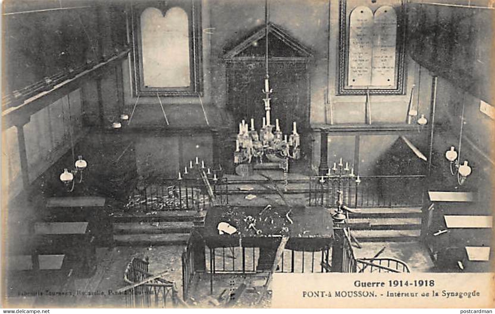 Judaica - France - PONT A MOUSSON - Intérieur De La Synagogue. - Jewish