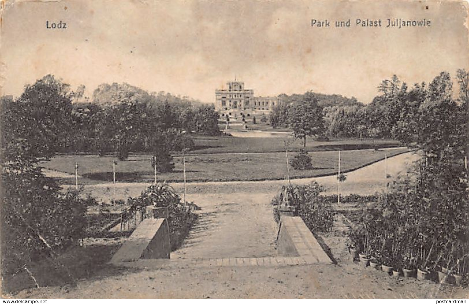 POLSKA Poland - ŁÓDŹ - Park Und Palast Juljanowie - Polen
