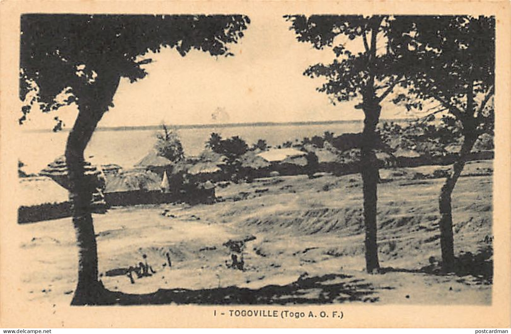 Togo - TOGOVILLE - Panorama - Ed. Ecole Professionnelle M. C. 1 - Togo