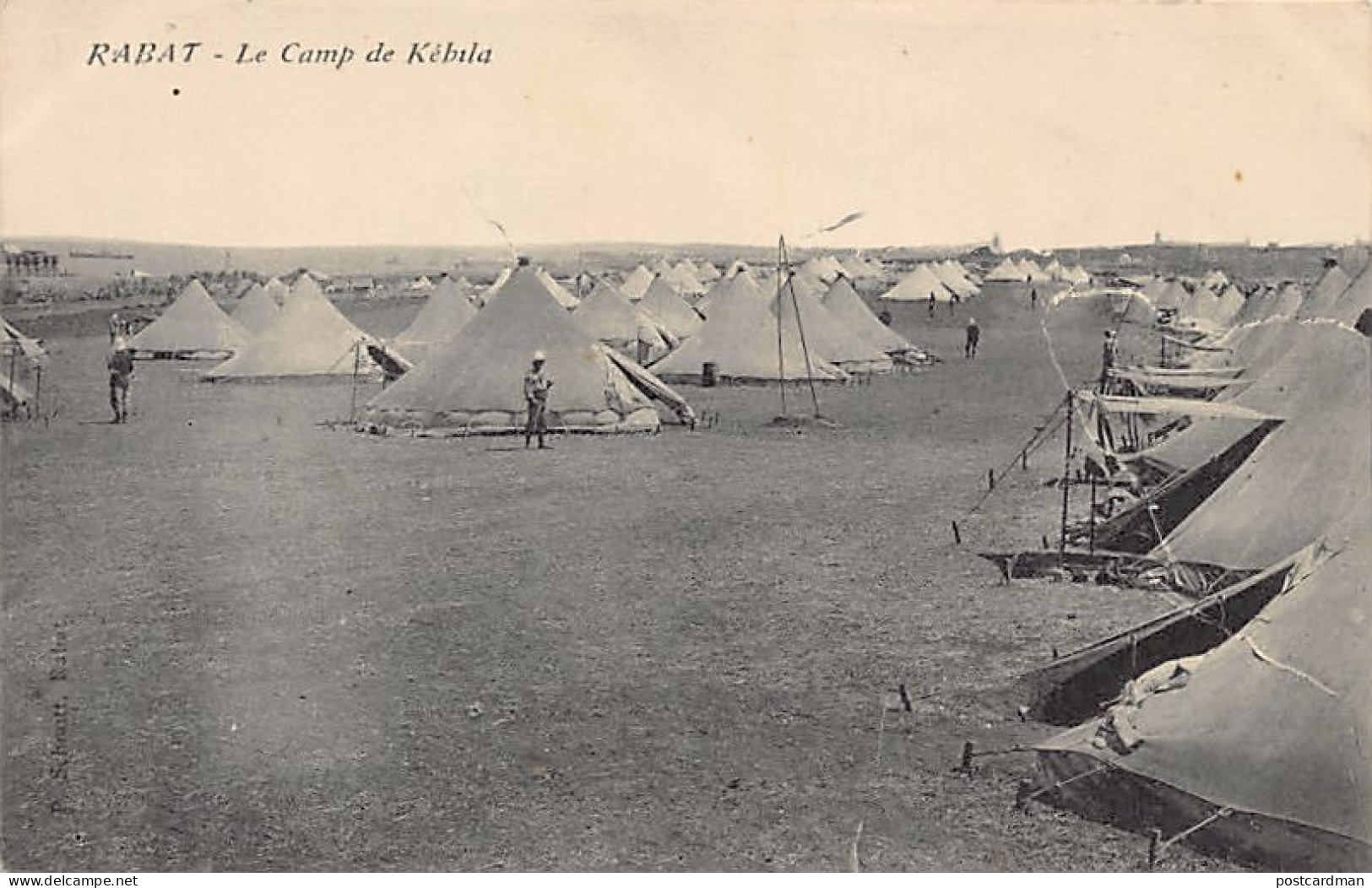 Maroc - RABAT - Le Camp De Kébila - Ed. P. Schmitt  - Rabat