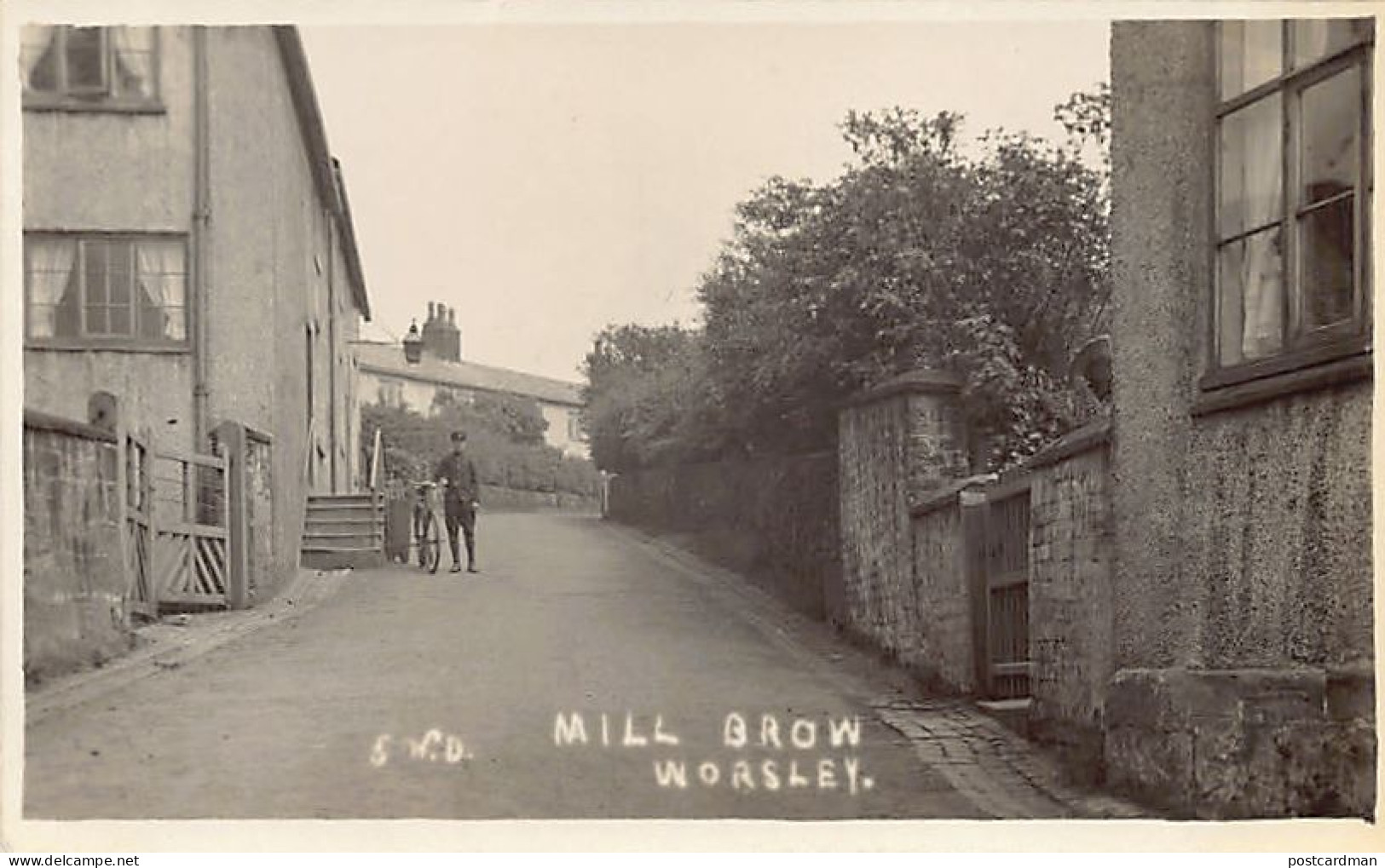 England - WORSLEY (Lancs) Mill Brow - REAL PHOTO - Andere & Zonder Classificatie