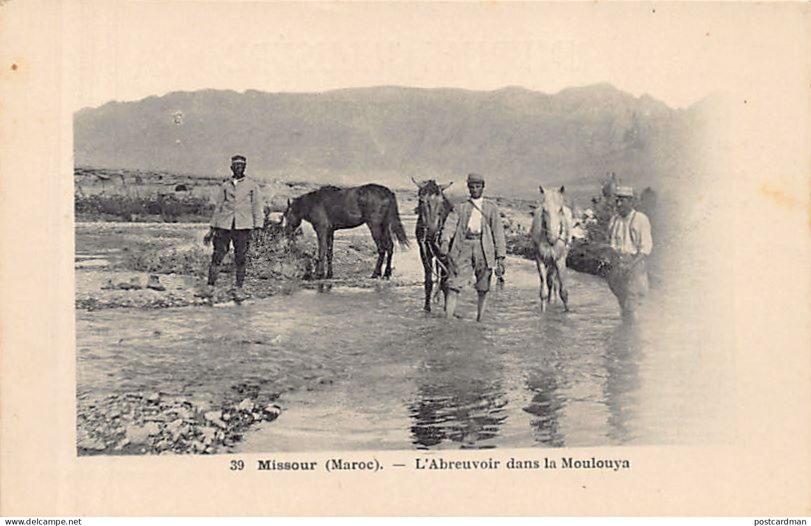 Maroc - MISSOUR - L'abreuvoir Dans La Moulouya - Ed. Boumendil (Taourit) 39 - Andere & Zonder Classificatie