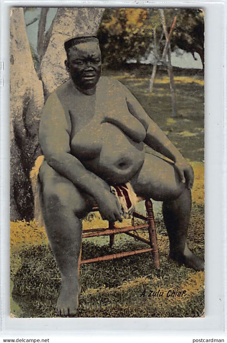 South Africa - Zuluand - Cetshwayo KaMpande, A Zulu Chief - Publ. The Valentine & Sons Publishing Co.  - Südafrika