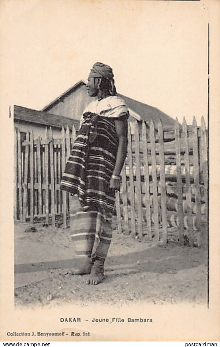 Sénégal - Jeune Fille Bambara - Ed. J. Benyoumoff  - Senegal