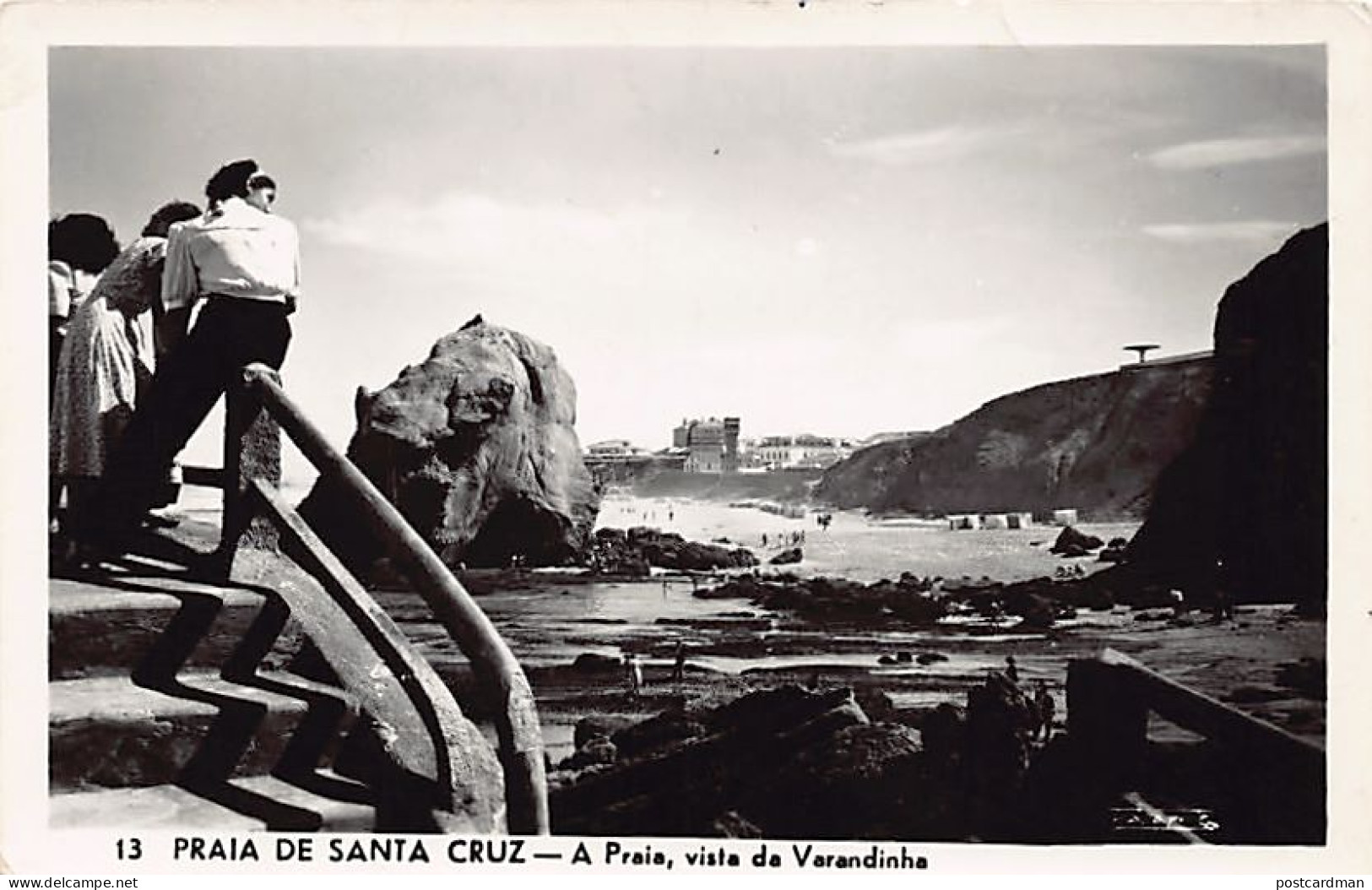 Portugal - Praia De Santa Cruz - A Praia, Vista Da Varandinha - Ed. Loty 13 - Other & Unclassified