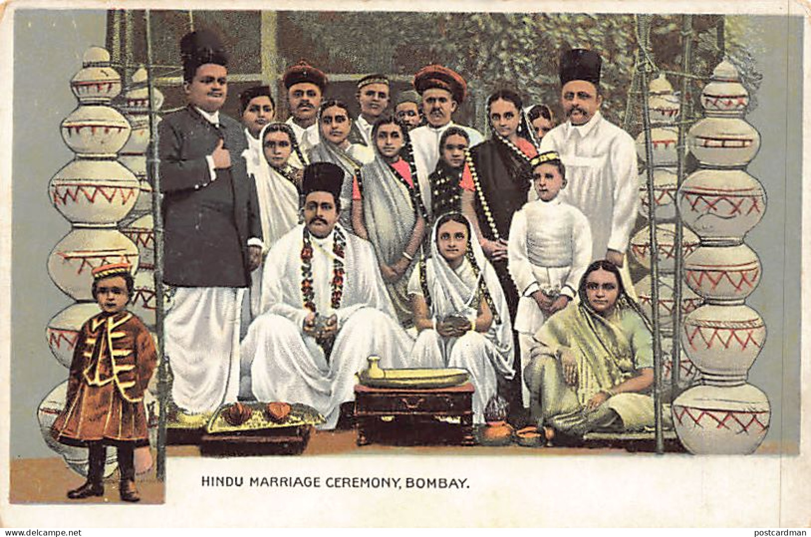 India - MUMBAI Bombay - Hindu Marriage Ceremony - Indien