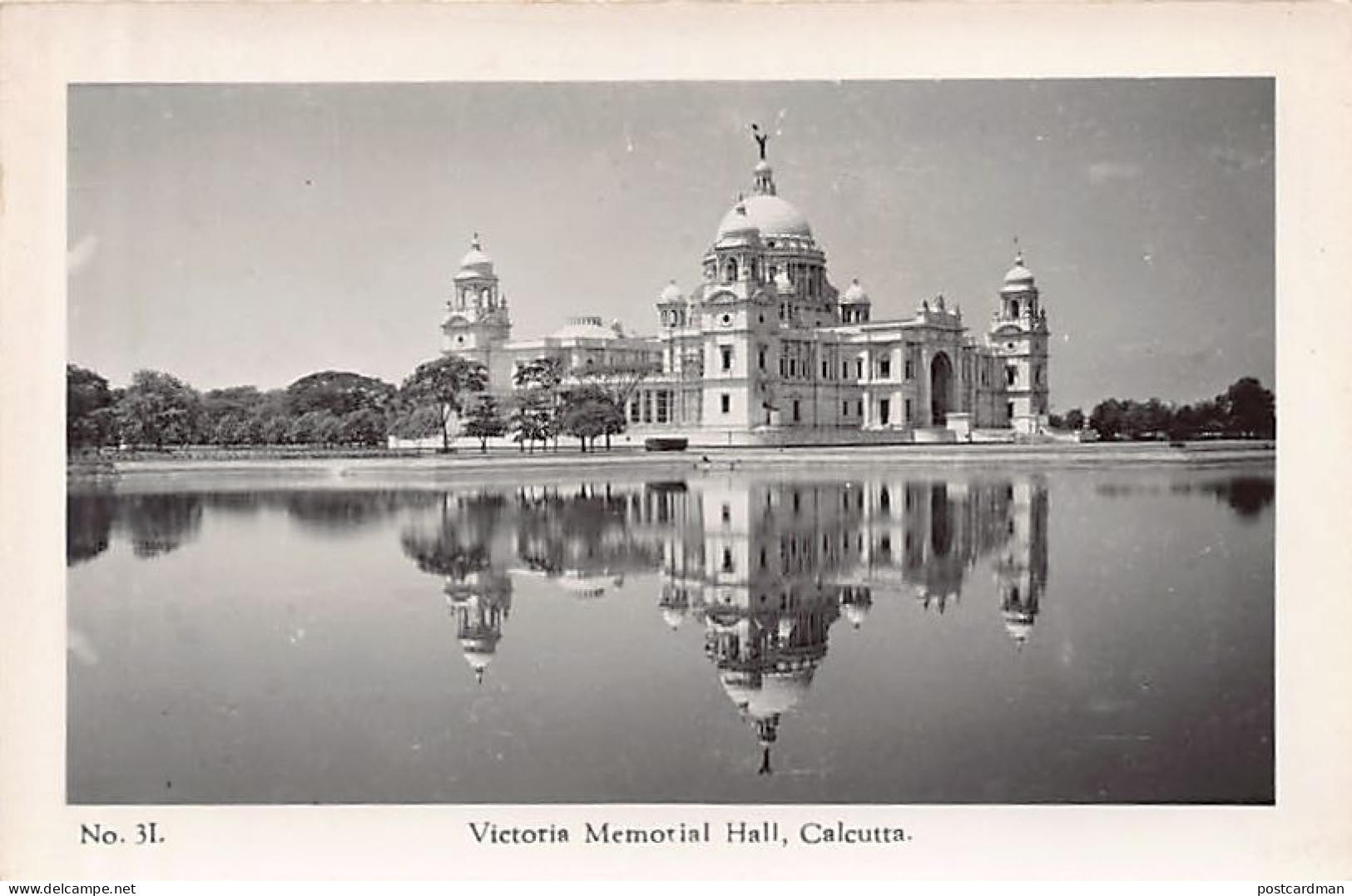 India - KOLKATA Calcutta - Victoria Memorial Hall - REAL PHOTO - Publ. Bombay Photo Stores Ltd. 31 - India