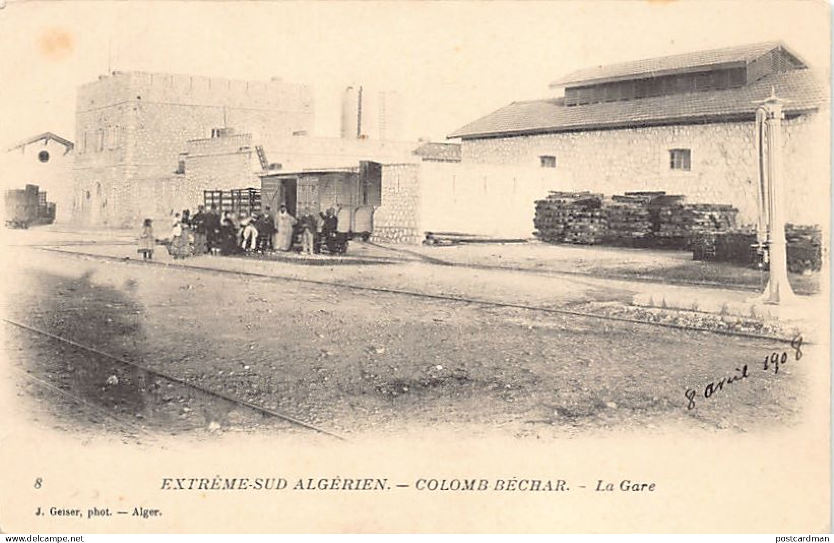 COLOMB BECHAR - La Gare - Bechar (Colomb Béchar)