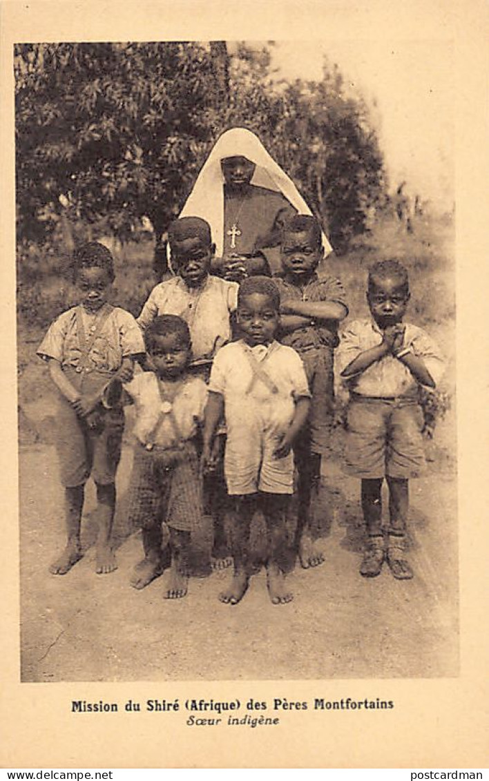 Malawi - Native Sister - Publ. Mission Of The Shire Of The Montfort Fathers - Malawi