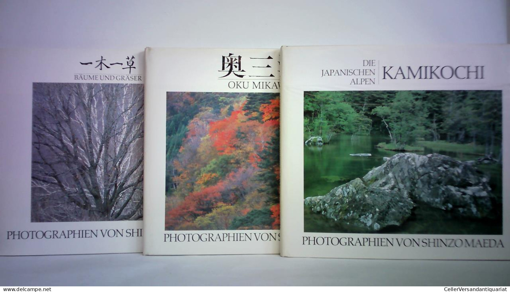 3 Bände Von Maeda, Shinzo (Photographien) - Unclassified