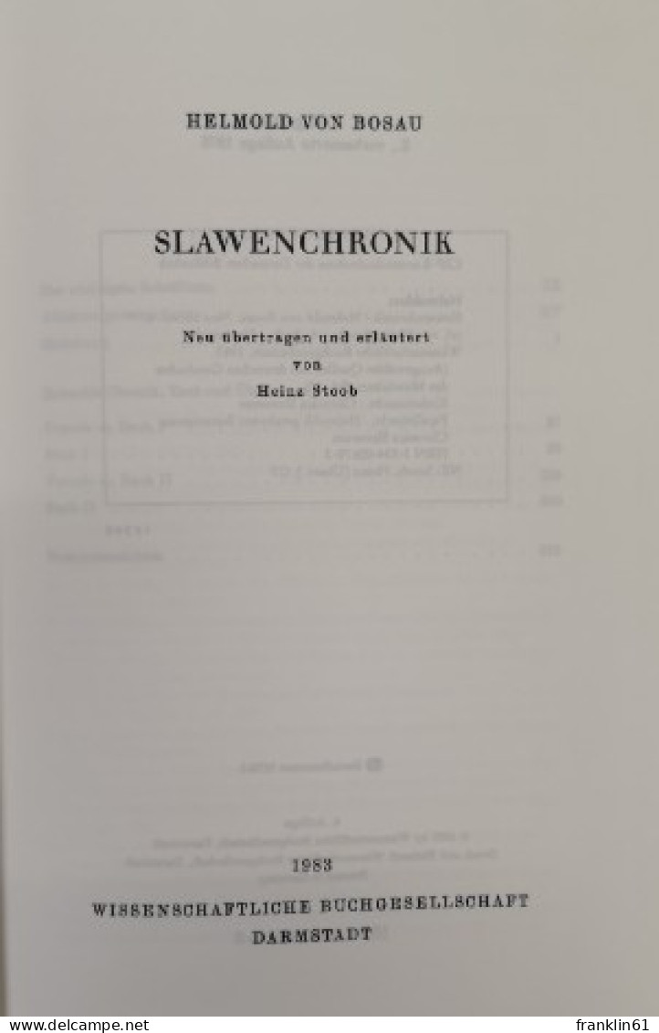 Slawenchronik. - 4. 1789-1914