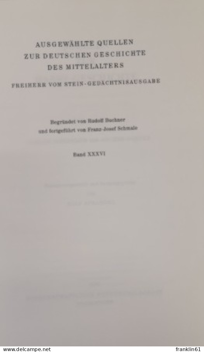 Quellen Zur Hanse-Geschichte. - 4. Neuzeit (1789-1914)