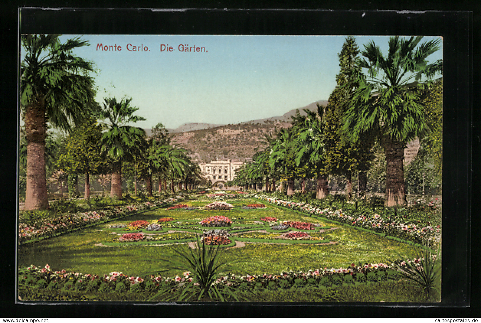 AK Monte Carlo, Die Gärten  - Other & Unclassified