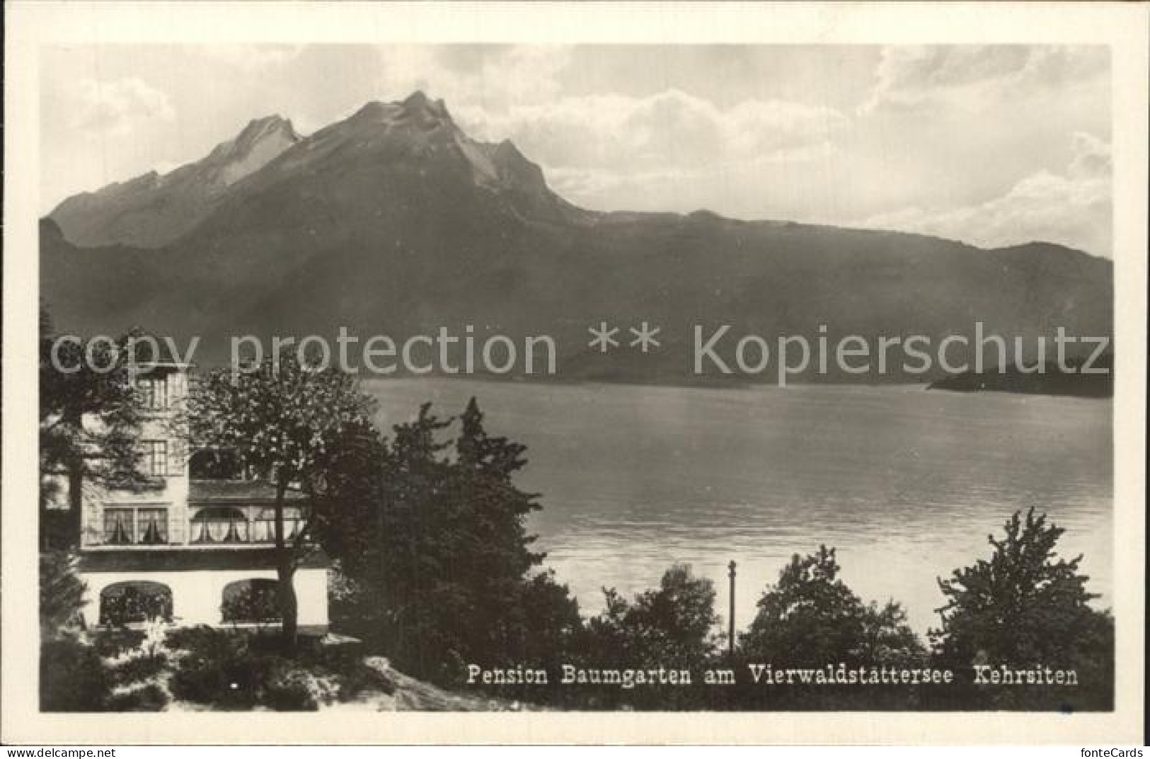 12318015 Kehrsiten Pension Baumgarten Am Vierwaldstaettersee Alpen Kehrsiten - Andere & Zonder Classificatie