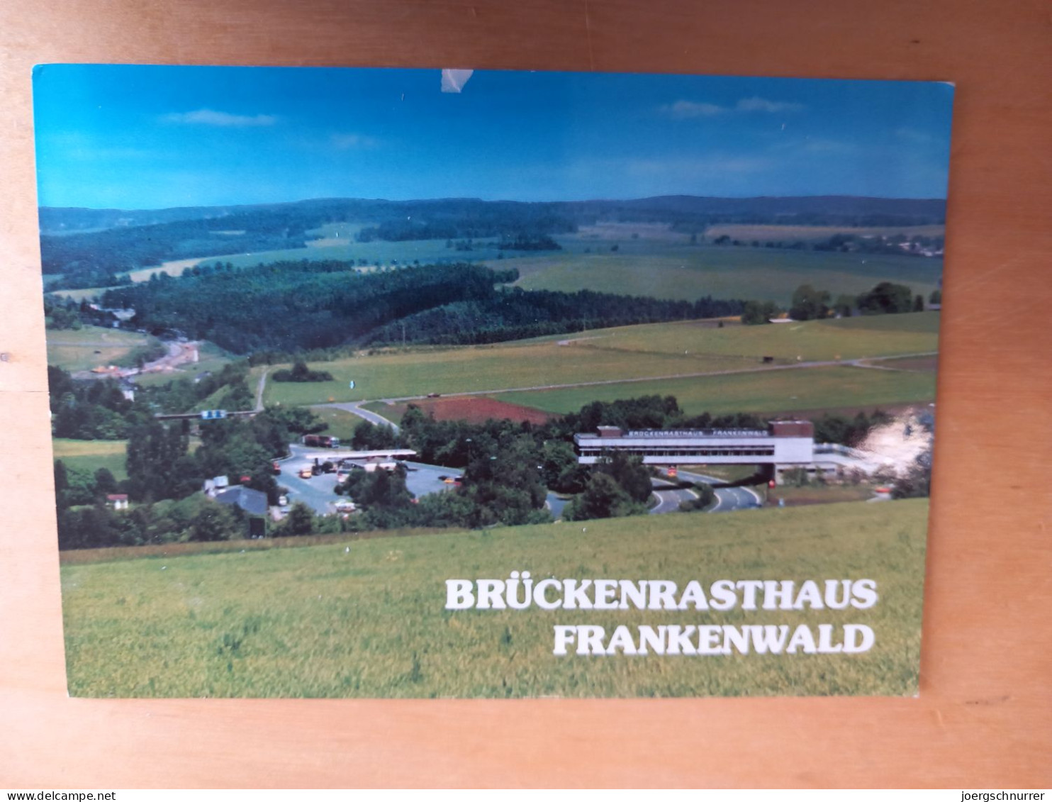 Brückenrasthaus Frankenwald - Rudolphstein - Kleberschaden Oben - Hof