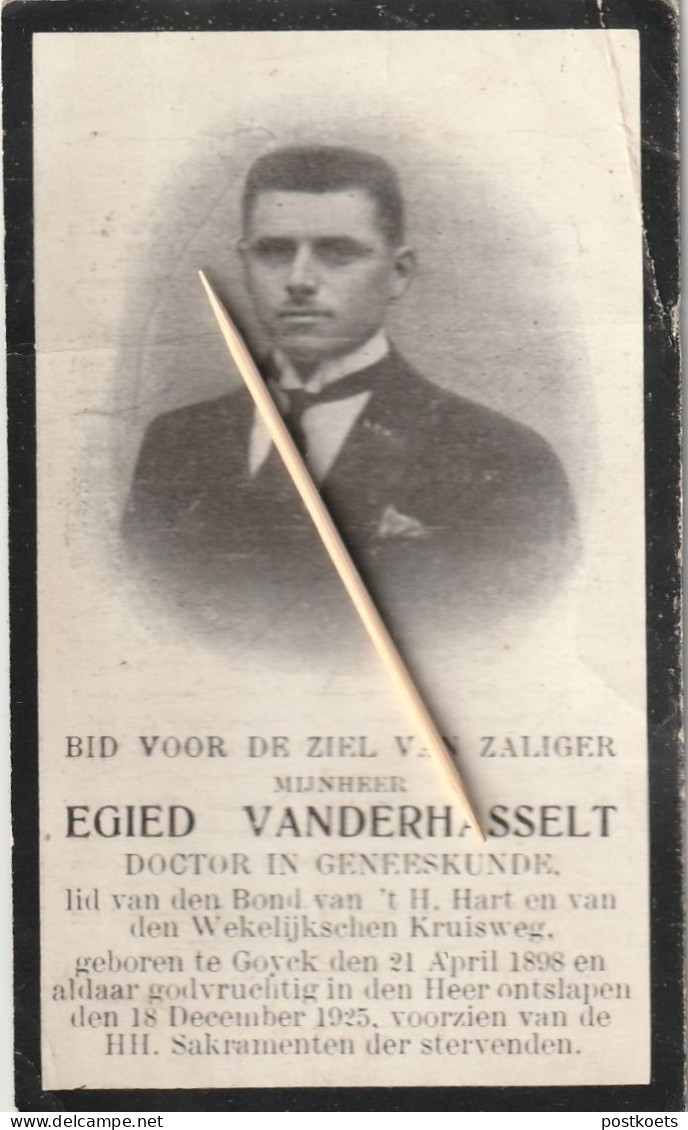 Gooik, Goyck, Egied Vanderhasselt, 1925 - Devotion Images