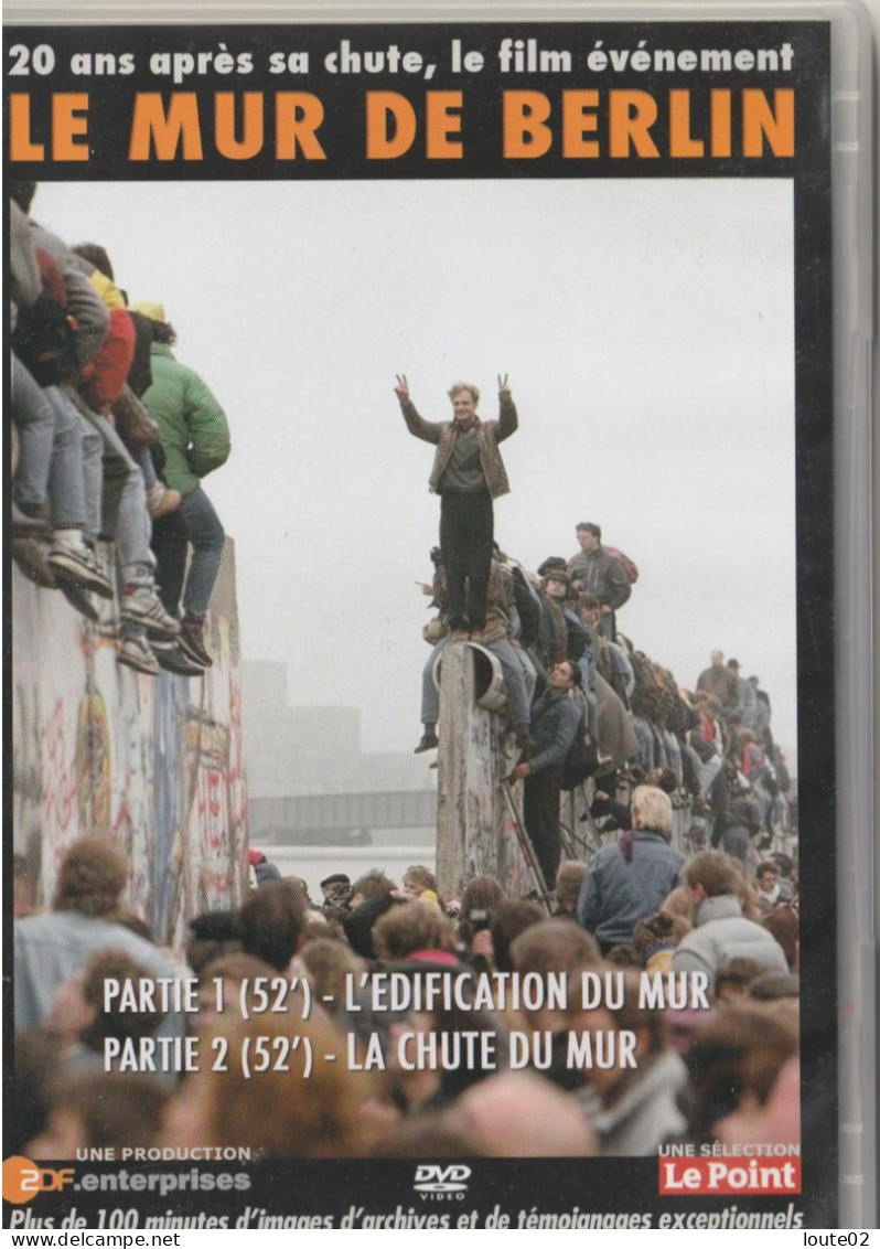 DVD  LE MUR  DE BERLIN  20 APRES SA CHUTE LE FILM EVENEMENT - Documentaires