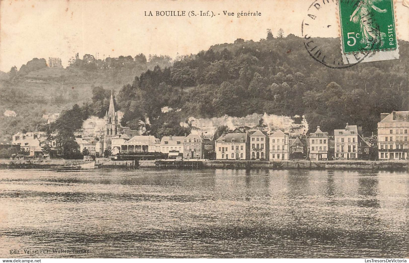 FRANCE - La Bouille - Vue Générale - Carte Postale Ancienne - La Bouille