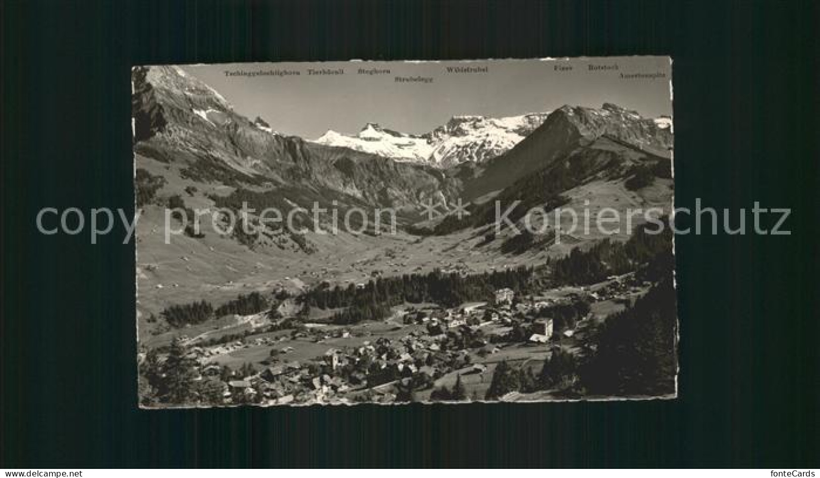 12316085 Adelboden Talabschluss Mit Boden Und Wildstrubel Berner Alpen Adelboden - Other & Unclassified