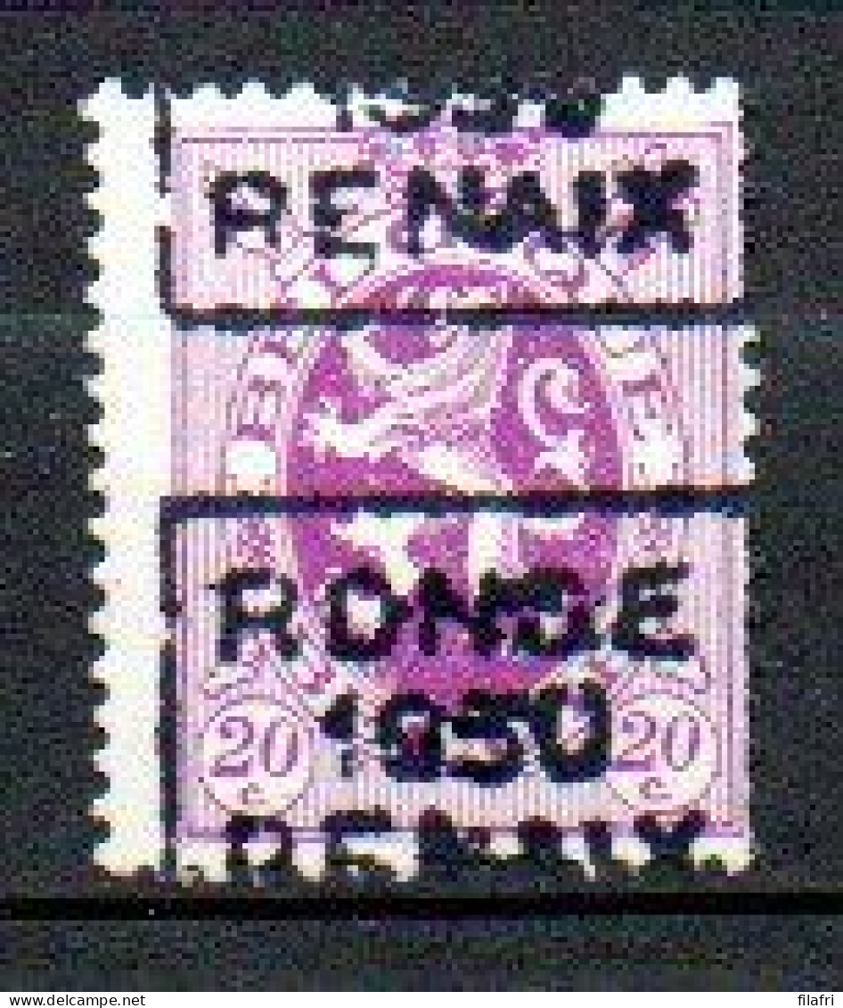 5902 Voorafstempeling Op Nr 281 - RONSE 1930 RENAIX - Positie C - Rollenmarken 1930-..