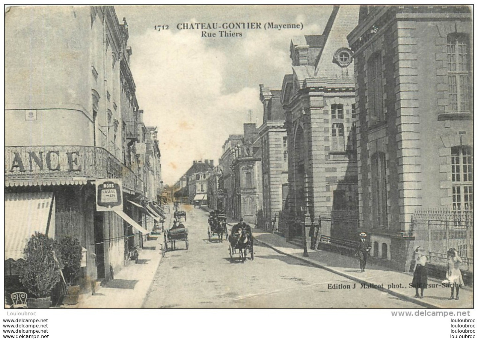 CHATEAU GONTIER  RUE THIERS - Chateau Gontier