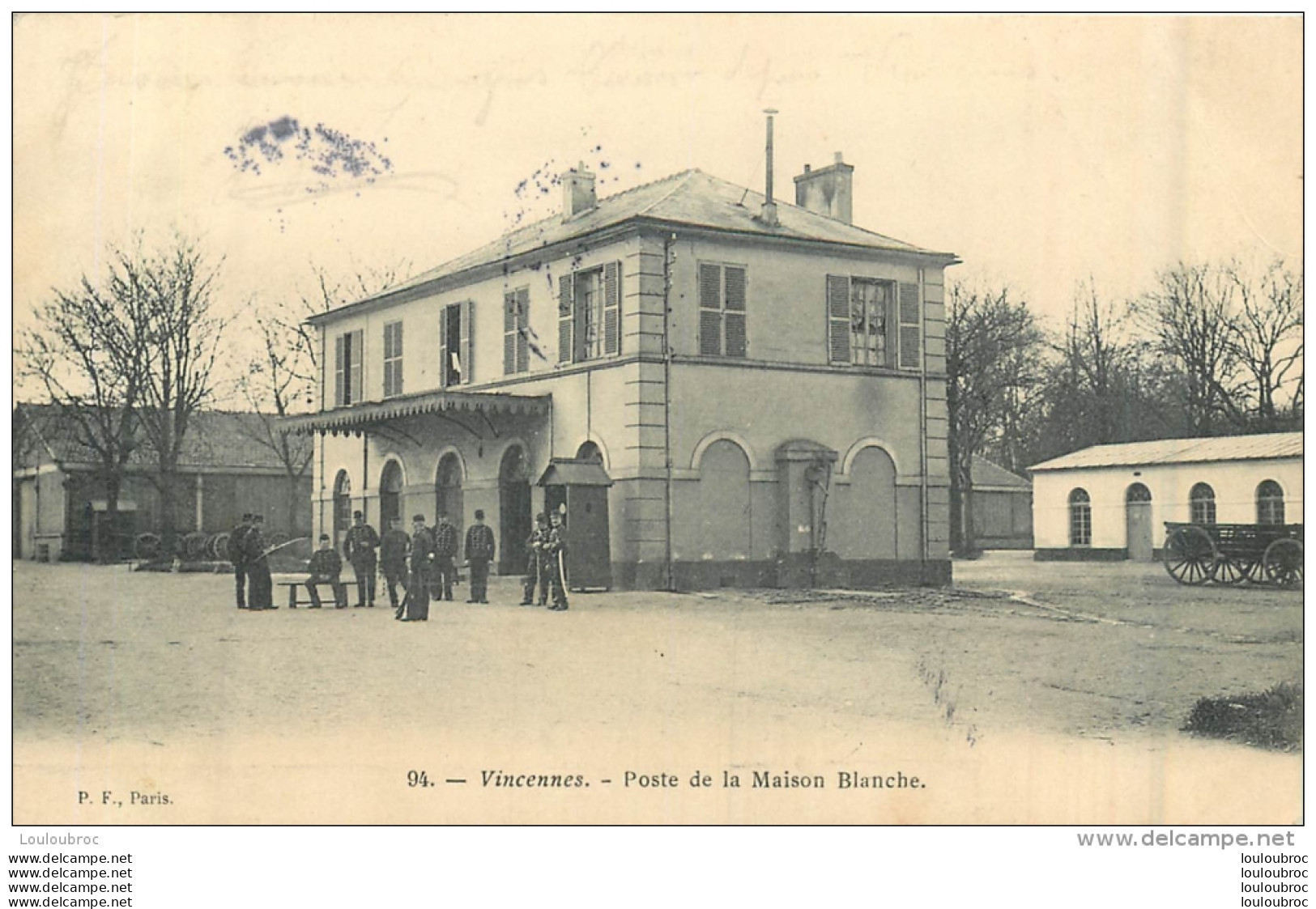 VINCENNES  POSTE DE LA MAISON   BLANCHE - Vincennes