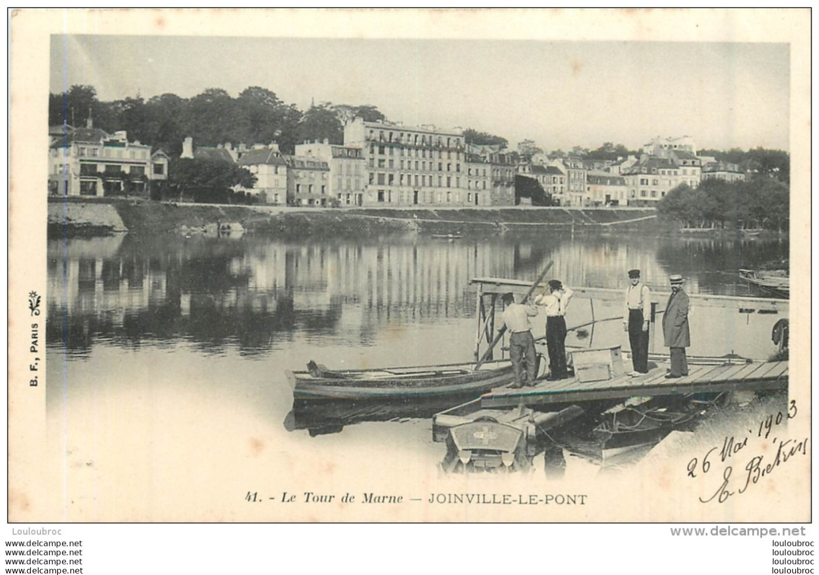 JOINVILLE LE PONT  LE TOUR DE MARNE - Joinville Le Pont