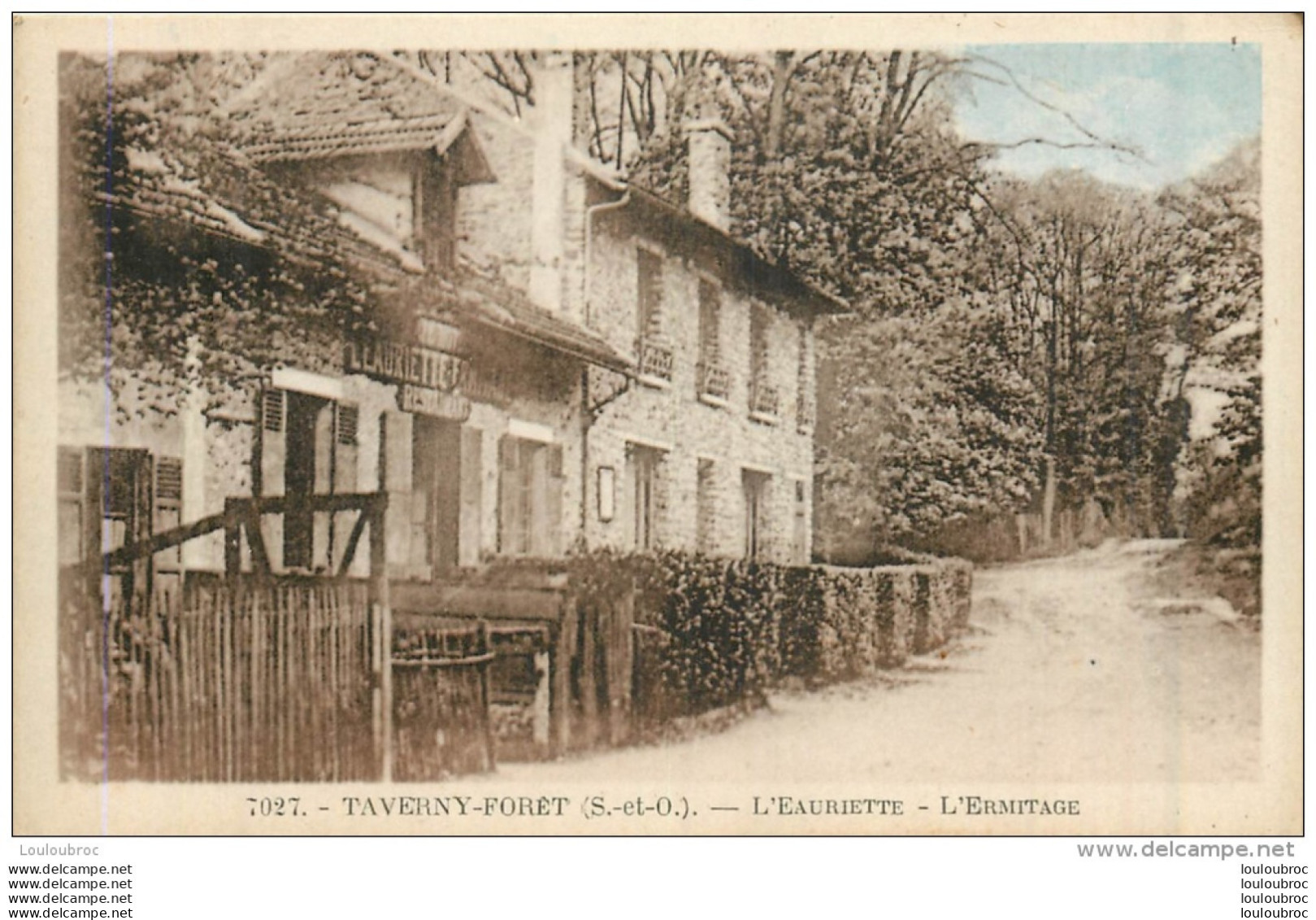 TAVERNY FORET L'EAURIETTE L'ERMITAGE - Taverny