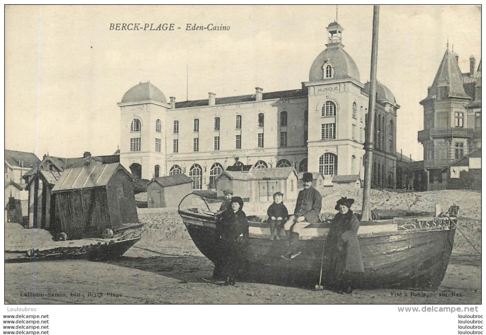 BERCK PLAGE EDEN CASINO - Berck