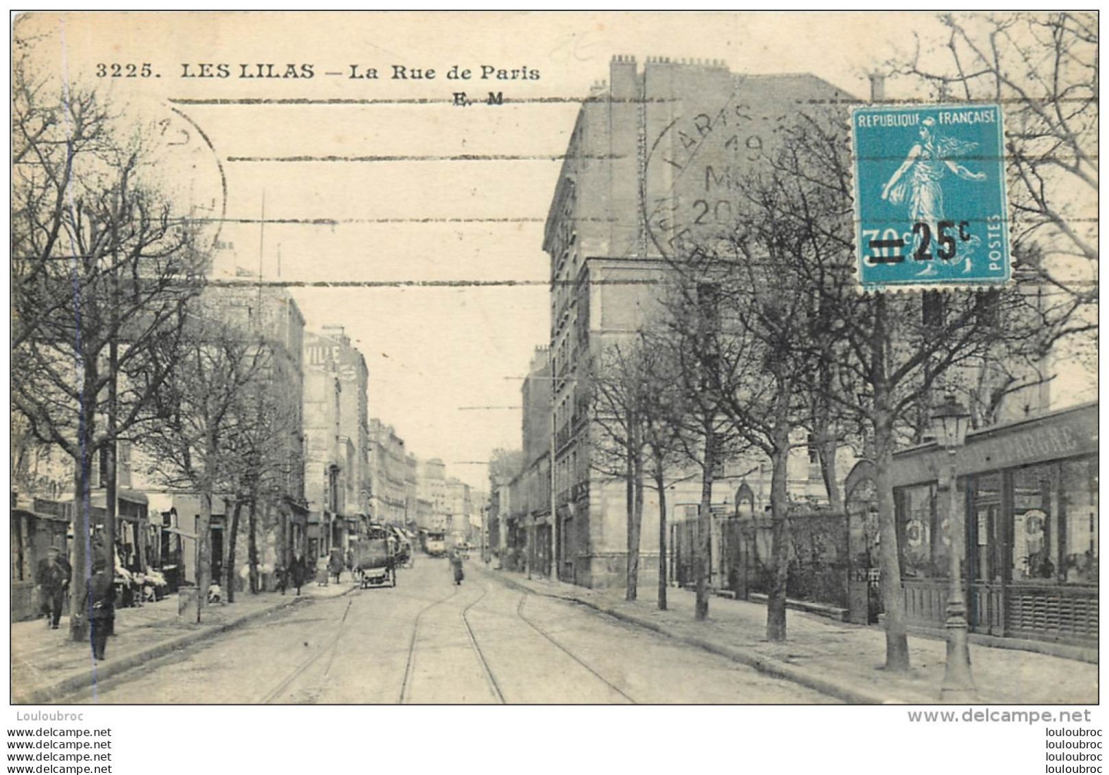 LES LILAS LA RUE DE PARIS - Les Lilas