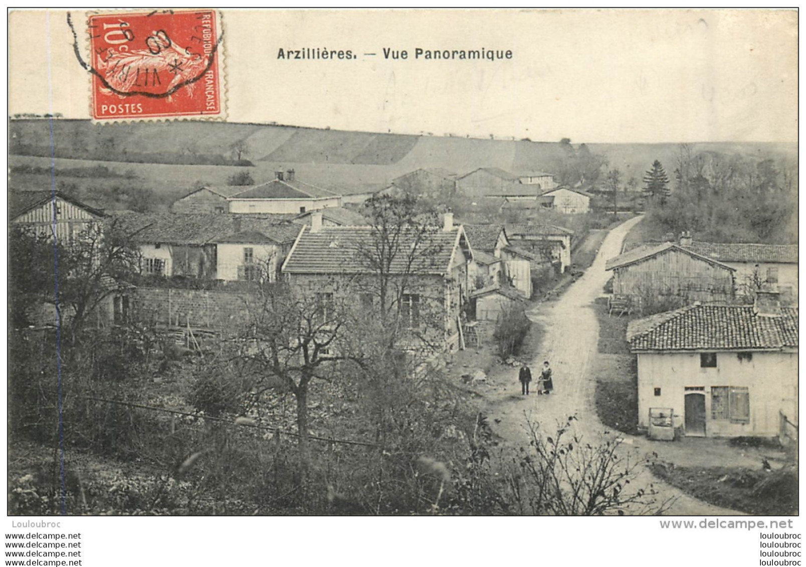 ARZILLIERES  VUE PANORAMIQUE - Otros & Sin Clasificación