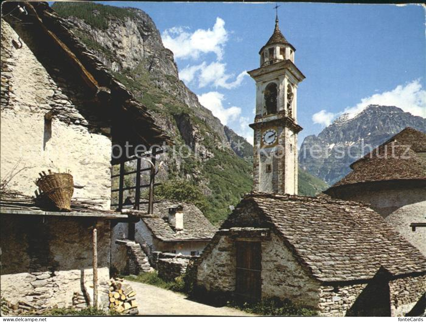 12267735 Sonogno Uhrturm  Sonogno - Sonstige & Ohne Zuordnung