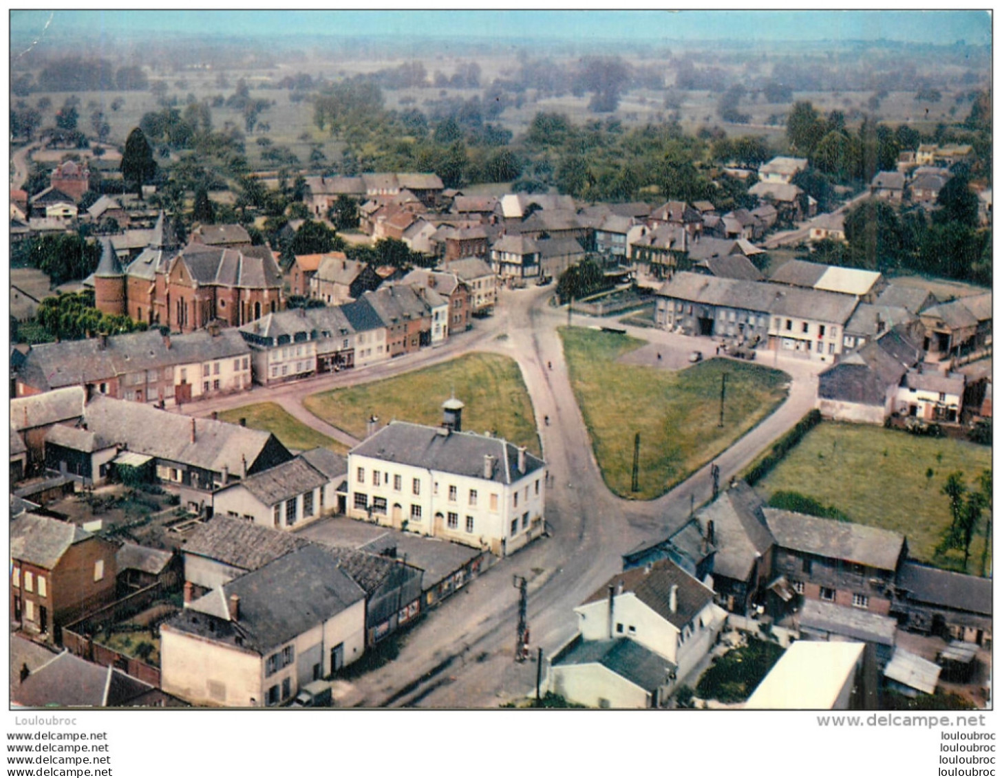 ROCQUIGNY LA PLACE  VUE AERIENNE - Other & Unclassified