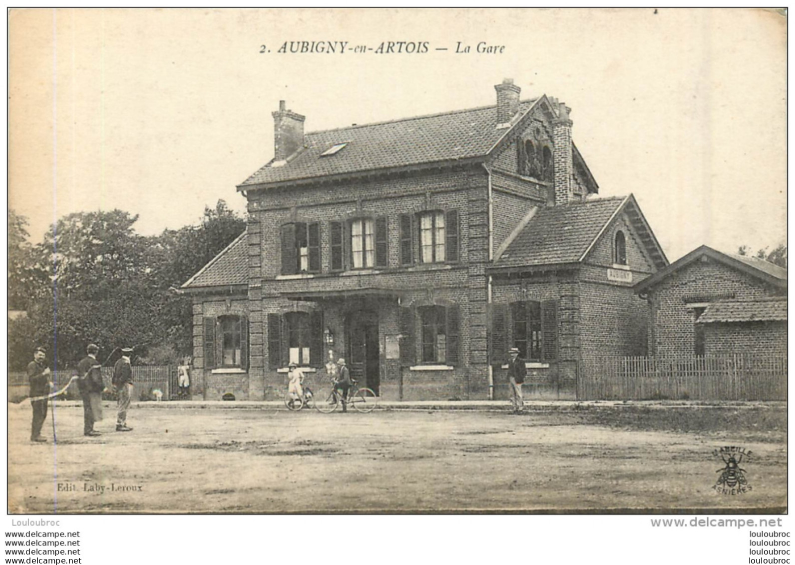 AUBIGNY EN ARTOIS LA GARE - Aubigny En Artois