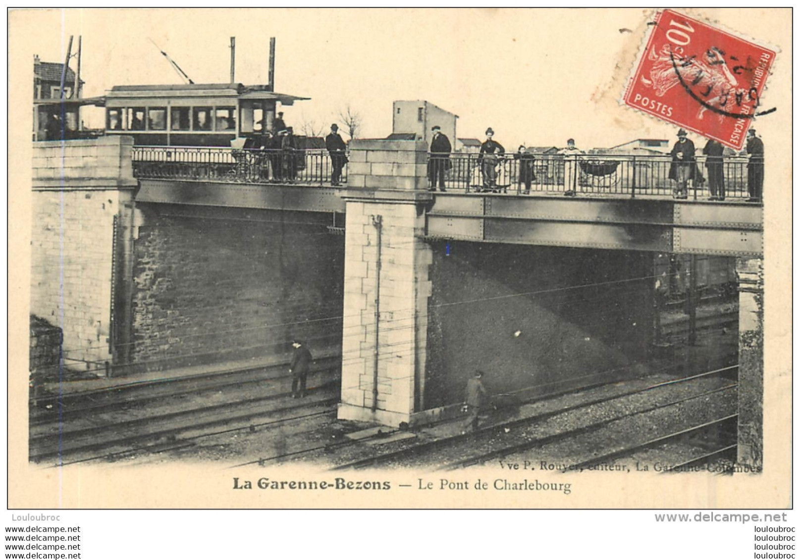 LA GARENNE BEZONS LE PONT DE CHARLEBOURG - Sonstige & Ohne Zuordnung