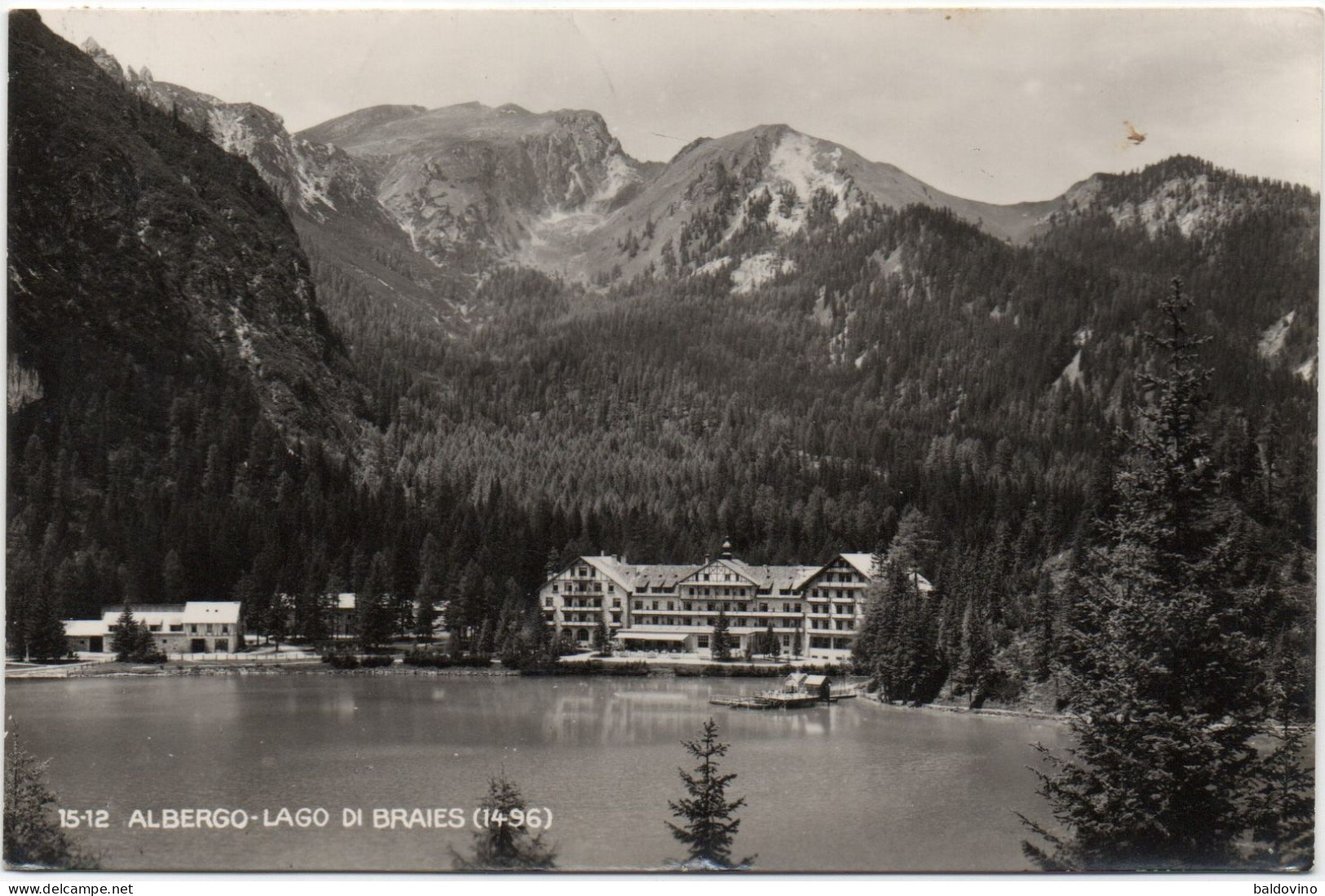 1952 Lago Di Braies - Bolzano (Bozen)