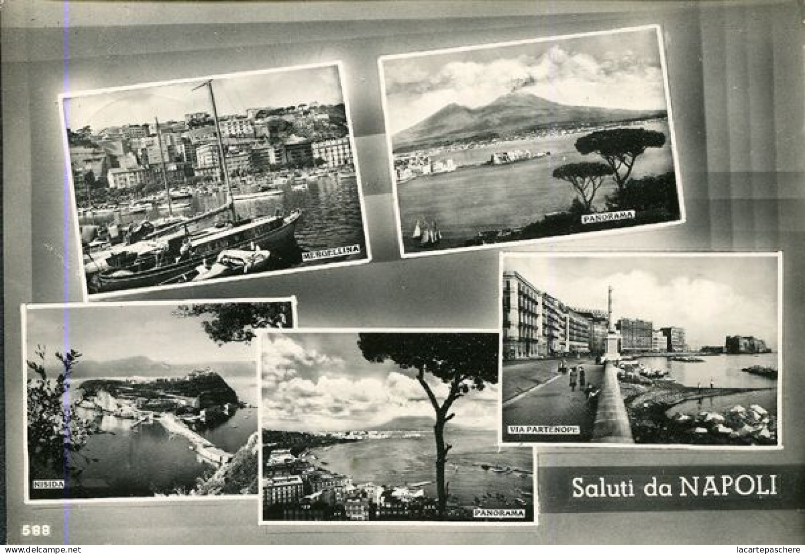 X127451 ITALIE ITALIA CAMPANIA NAPOLI SALUTI DA NAPOLI MULTIVUES - Napoli (Napels)