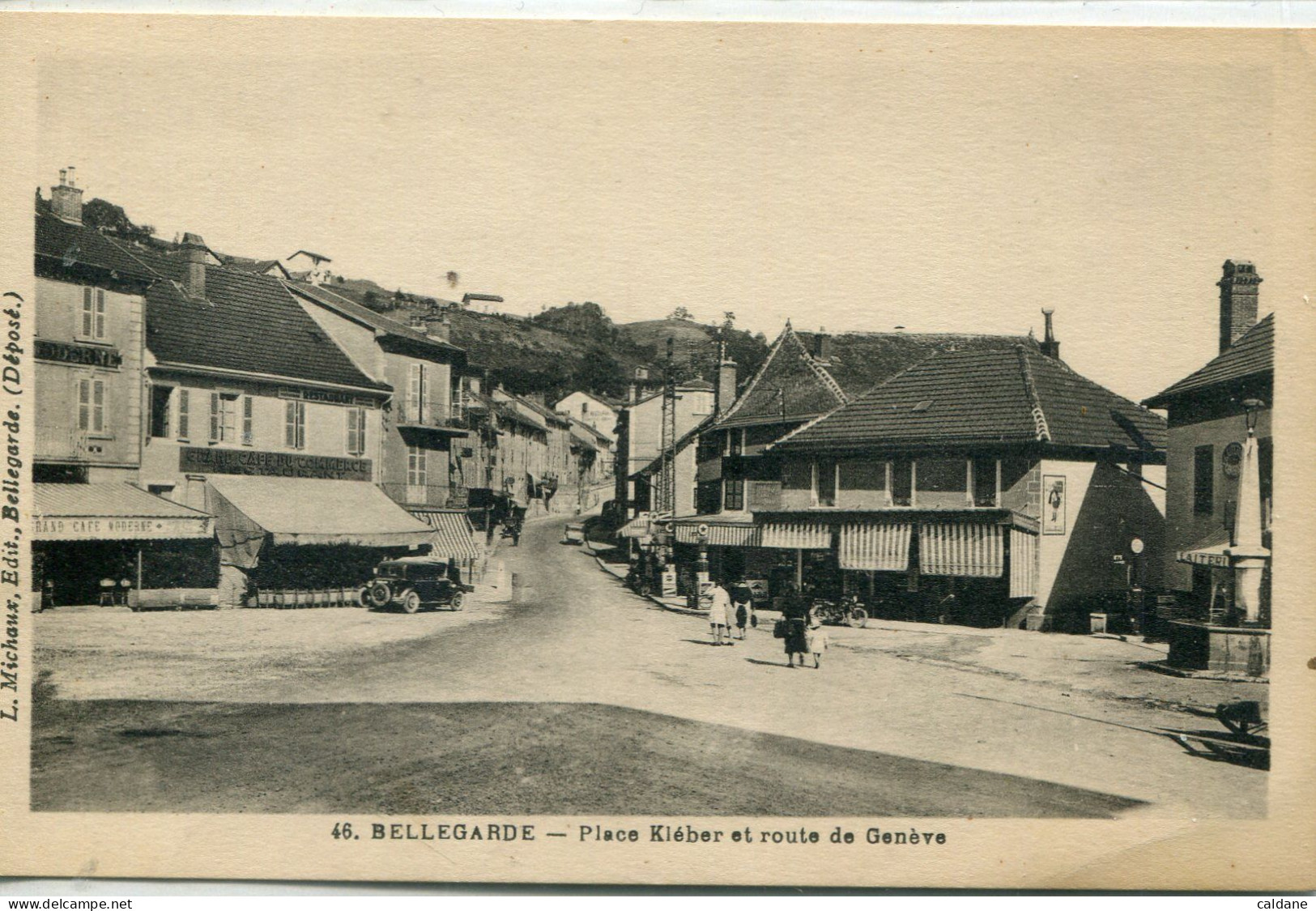 -01-AIN - BELLEGARDE - Place Kleber Et Route De Geneve - Bellegarde-sur-Valserine
