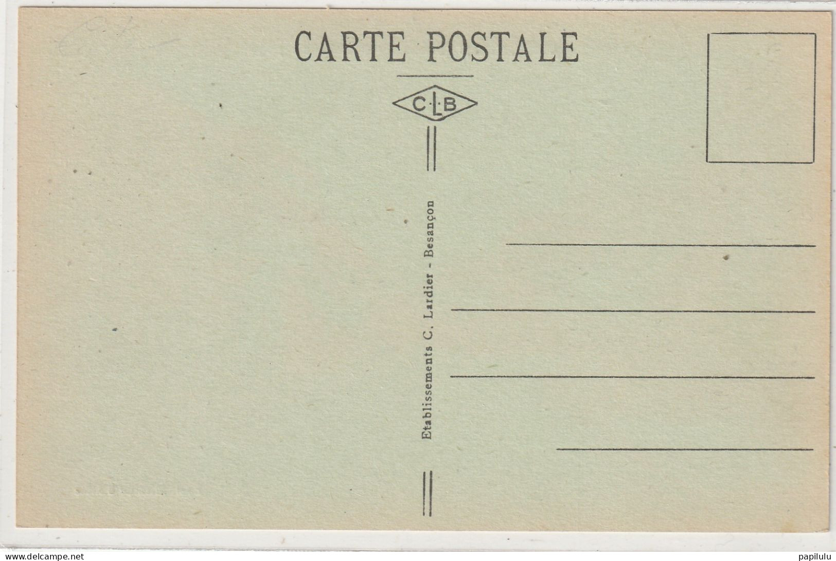 38 DEPT 39 : édit. Mitaine : Mouchard Centre Du Pays ' Grand Hôtel Moderne Et De France ) " Carte  C Lardier N° 18552 " - Other & Unclassified