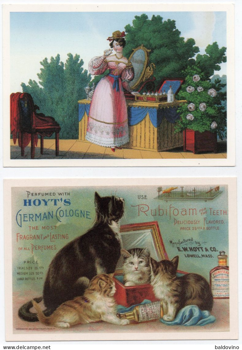 Profumeria Fragonard 3 Cartoline - Advertising