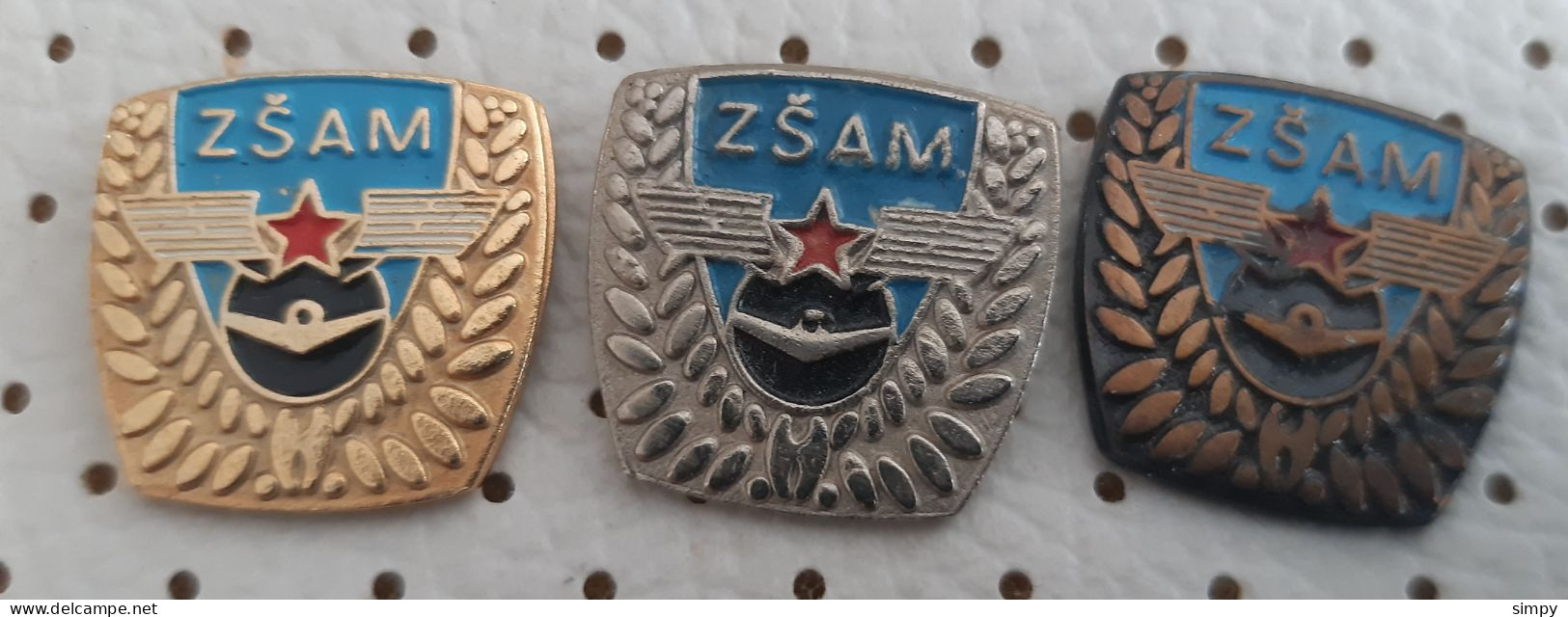 ZSAM Federation Of Drivers And Mechanics Of Slovenia Ex Yugoslavia Pins - Otros & Sin Clasificación