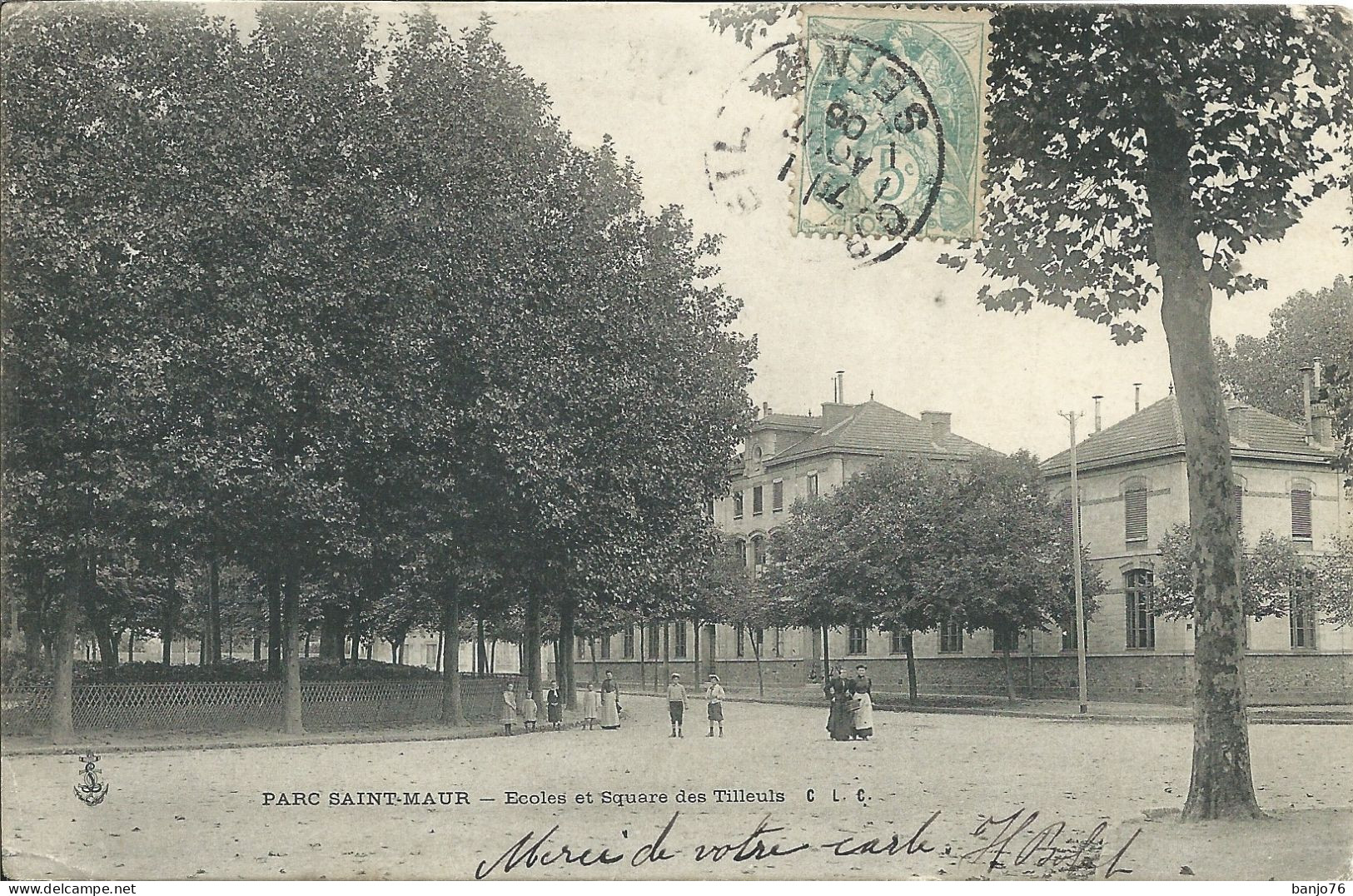 Parc Saint-Maur (94) - Ecoles Et Square Des Tilleuls - Sonstige & Ohne Zuordnung