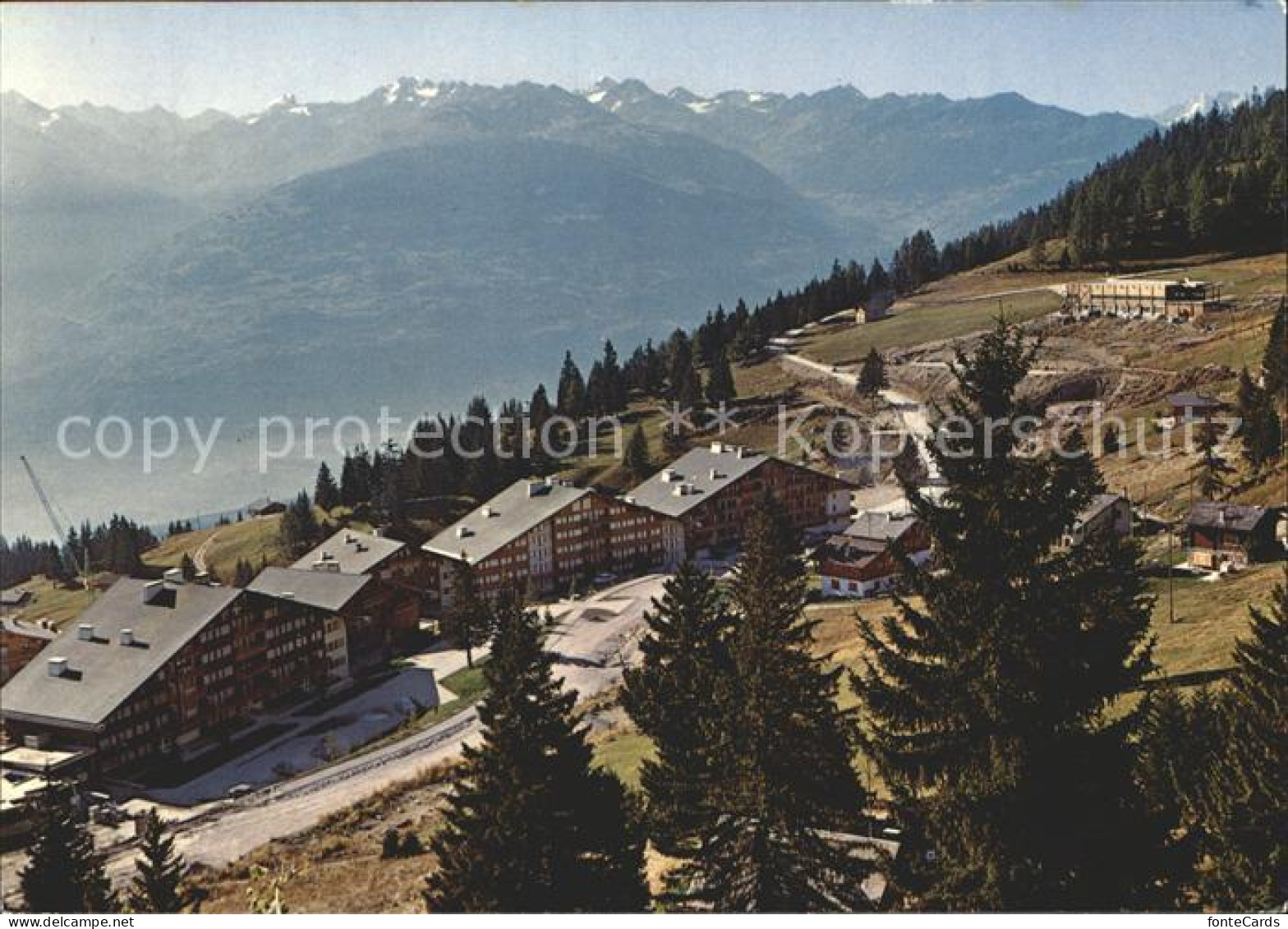 12221405 Anzere Wintersportort Im Sommer Alpenpanorama Anzere - Sonstige & Ohne Zuordnung