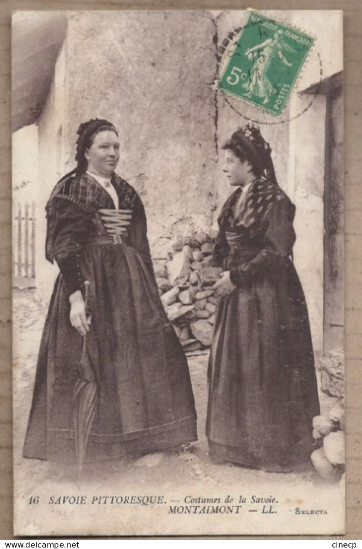 CPA 73 - MONTAIMONT - SAVOIE PITTORESQUE - Costumes De La Savoie - TB PLA PORTRAIT 2 Femmes - Other & Unclassified